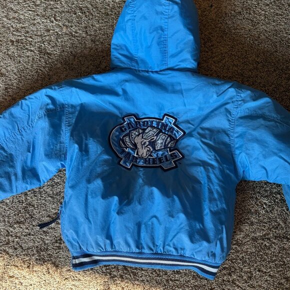 Vintage Starter Carolina Tarheels windbreaker puffer pullover - Picture 5 of 5